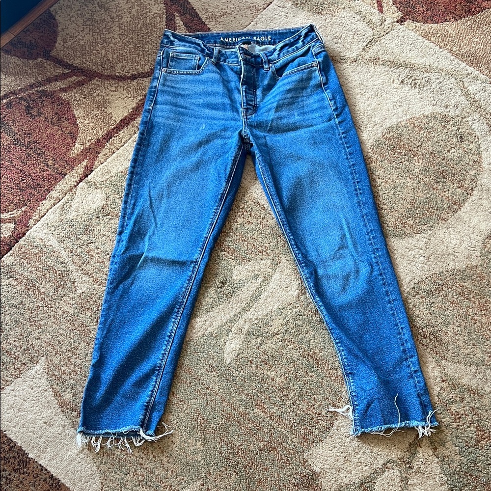 America Eagle Tomgirl jeans size 2